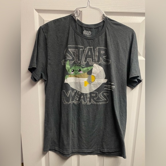 Star Wars Other - 💕 2 For $10 Star Wars Unisex Baby Yoda T-Shirt Size Large